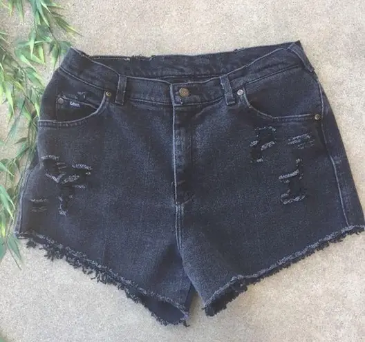 Lee  Vintage Distressed Cutoff Shorts Redone