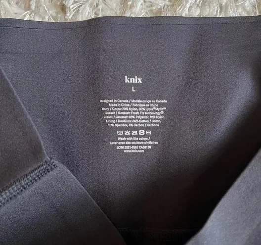 Knix HiTouch Leakproof Leggings in Black Size Large