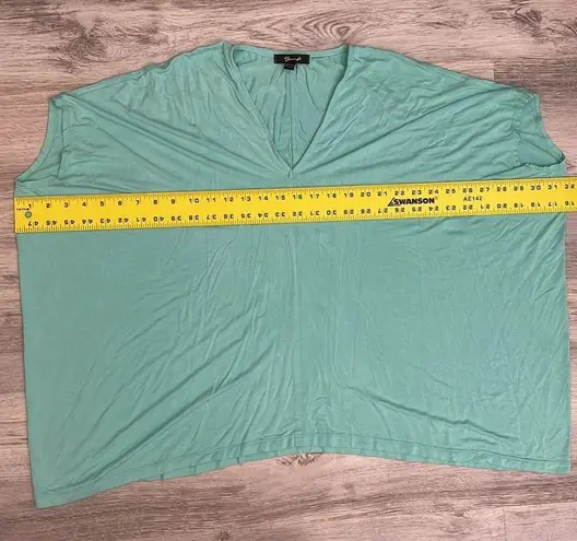 Yana K Mint Green Short Sleeve V