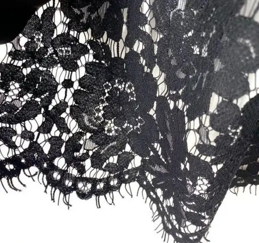 CeCe by Cynthia Steffe Women's Ingrid Black Cutaway Lace Shift Dress