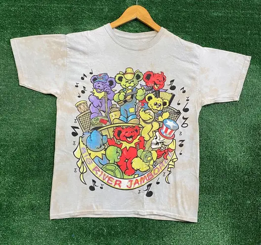 Grateful Dead Big River Jamboree Tie Dye Rock Tee M