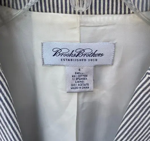 Brooks Brothers Seersucker Blazer