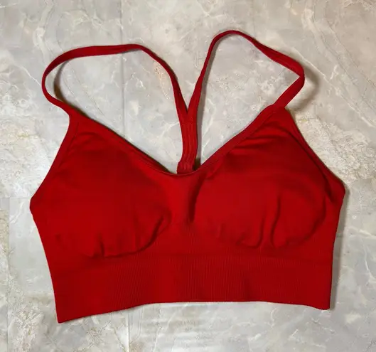 Gymshark NWOT Womens  Sports Bra Red Size Small - Image 1