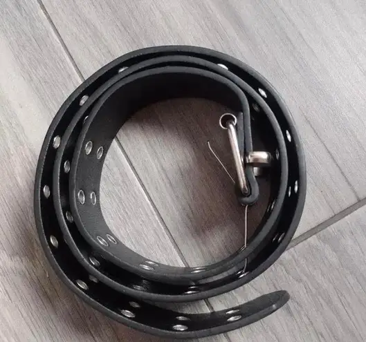 Punk Women's Casual Goth Belt with Square Alloy Buckle, Boho Grunge Styles All