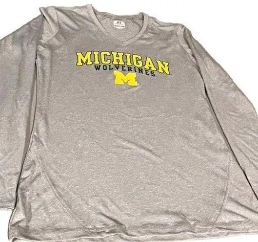 Russell Athletic RUSSEL ATHLETIC DRI-POWER MICHIGAN WOLVERINES WOMEN SHIRT SIZE MEDIUM NWOT