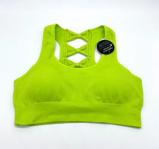 Soho Sport Active Wear Lime Green Sports Top
