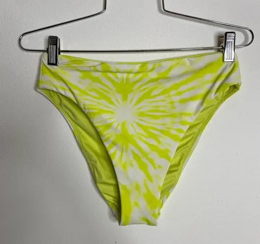 Seafolly  Limeade Tie Dye BeachBreak Hi Rise Bikini Bottom Size 8 NWT