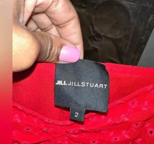 Jill Stuart Jill Ruffle Dress size 2