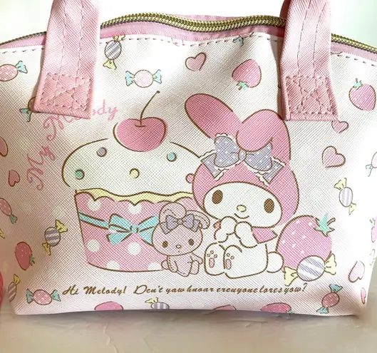 Sanrio My Melody Pink Handbag Crossbody Purse Hello Kitty NIP