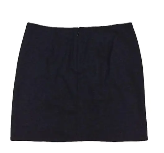 CAbi  Grey Wool Skirt 4