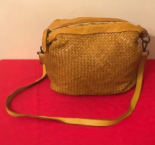 Vera Pelle Braided Handmade Leather Handbag