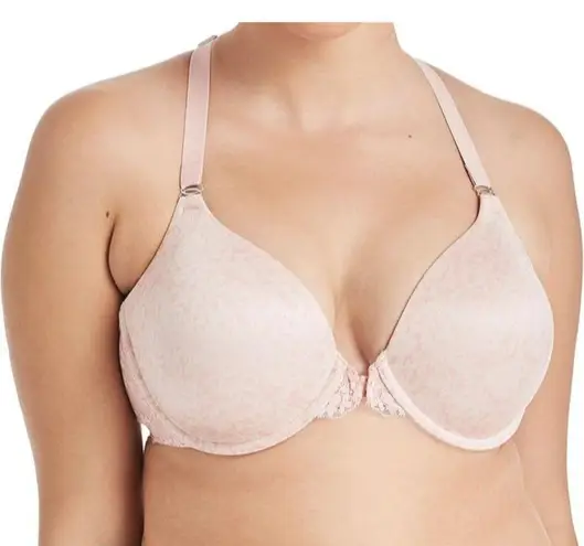 Maidenform One Fab Fit Everyday Full Coverage Racerback Bra 7112 Pale Pink 36C