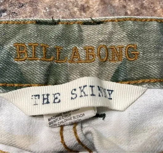 Billabong  The Skinny Camouflage Jeans