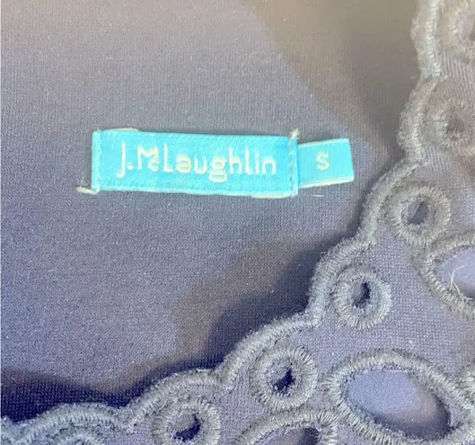 J. McLaughlin Navy Lace Dress Size S