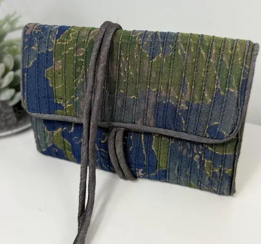 Cute Fabric Wallet/Purse Blue