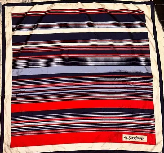 YSL Vintage YvesSaintLaurent Silk Scarf