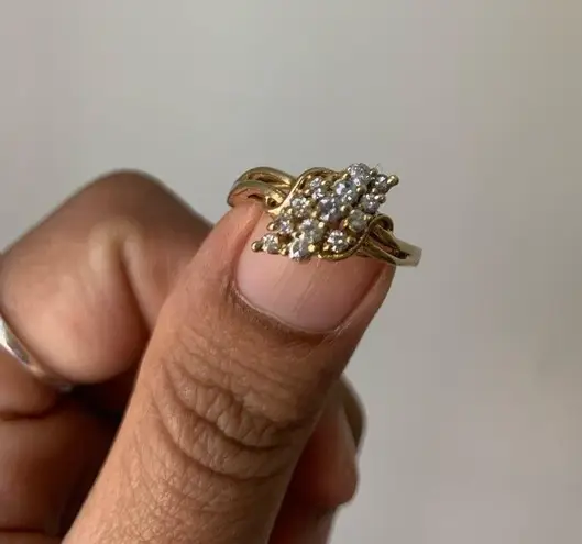14kt Gold Diamond Ring
