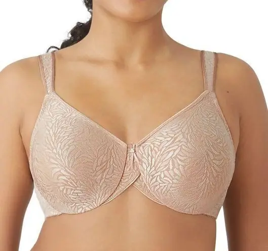Wacoal Bra Jacquard Underwire Bra in Toast (Beige/Tan) Sz 32G NWT Style #855367