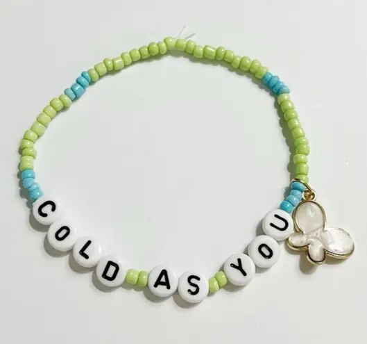 Taylor Swift Eras Tour Friendship Bracelet Cold As You Debut