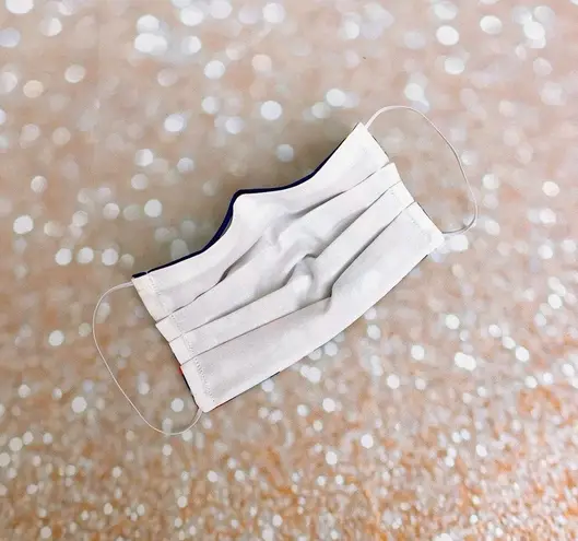 Blue Red White Whales Premium Cotton Face Mask Multiple