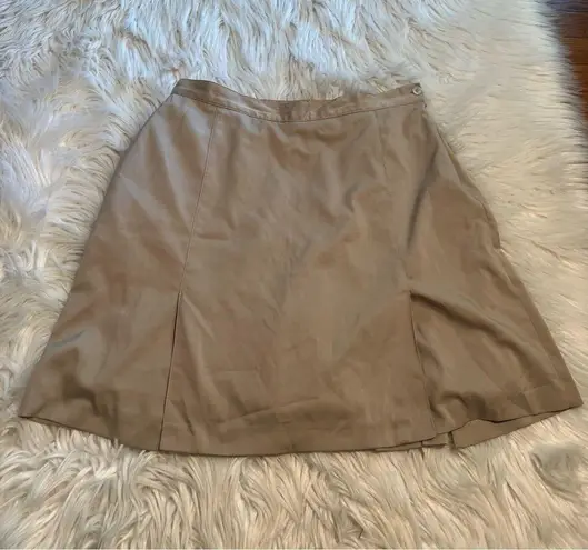 Vintage Lily’s of Beverly Hills Khaki Uniform Skort Size 10