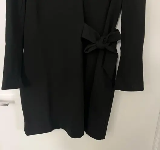 Rachel Roy Black Wrap Career All Seasons Dress- Size 8