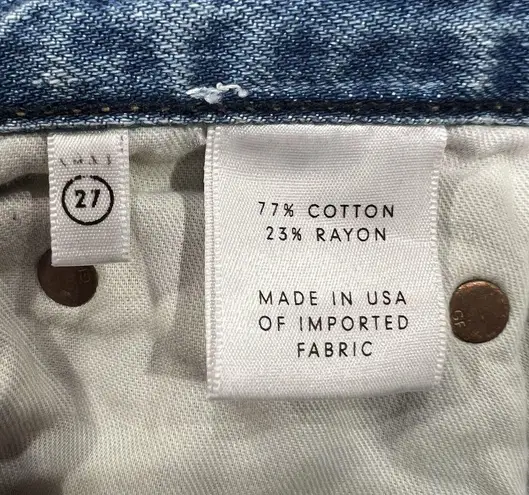 GRLFRND Jeans Size 27 Karolina High Rise Skinny Stonewall Distressed Destroyed