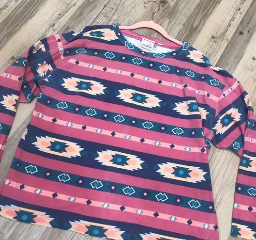 Vintage Nuovo Aztec Long Sleeve Crew size Med