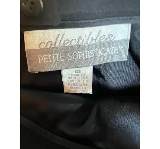 Petite Sophisticate Collectibles Black Midi Pencil Skirt size 10