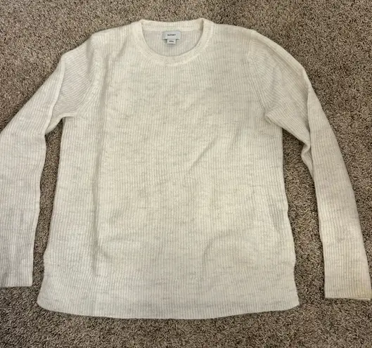 Old Navy  Cream Crewneck Sweater