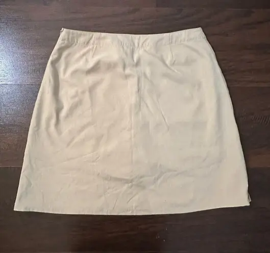 Patagonia  tan khaki mini skort size 6