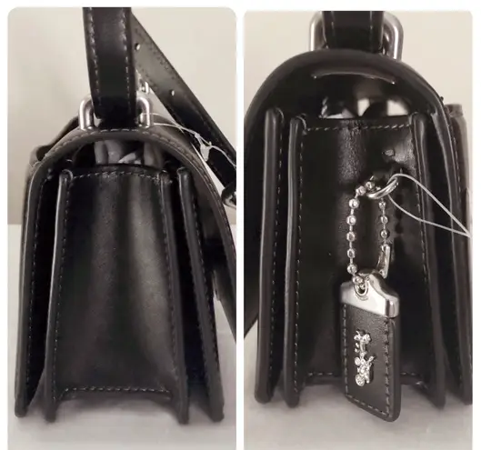 Coach Bandit black leather crossbody