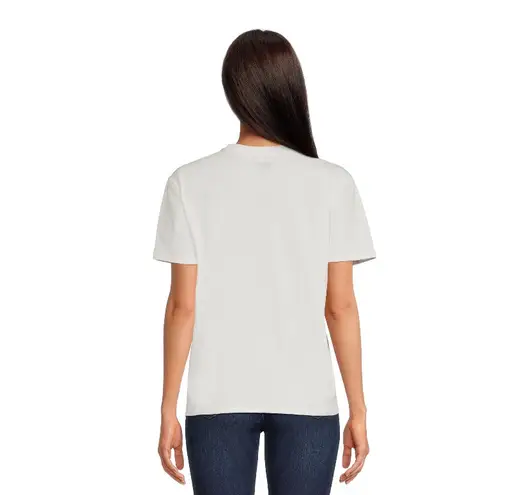 MTV Brand MTV womens boyfriend tee ivory size XL