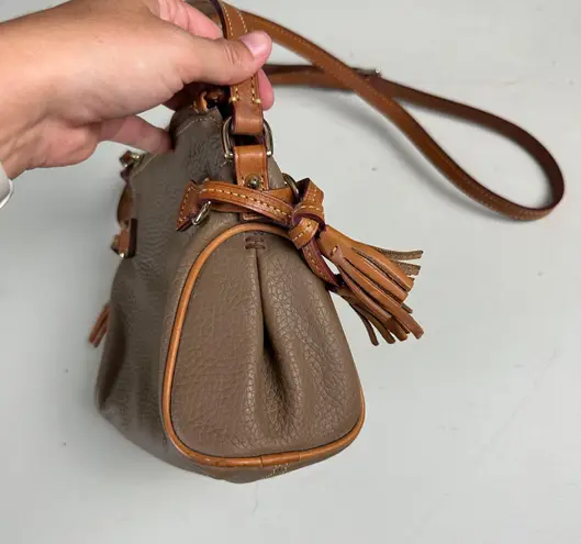 Dooney & Bourke - Brown Leather Crossbody Shoulder Bag