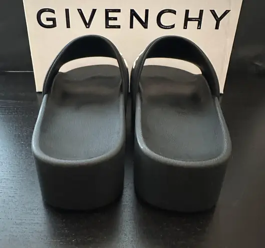 Givenchy Black Platform Sandals