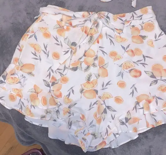 L'ATISTE Ruffle Lemon Print Two Piece Set thumbnail 5