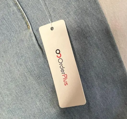 Light Blue Flare Jeans Daisy Flower Pattern NWT Small Size 26 Flat Front