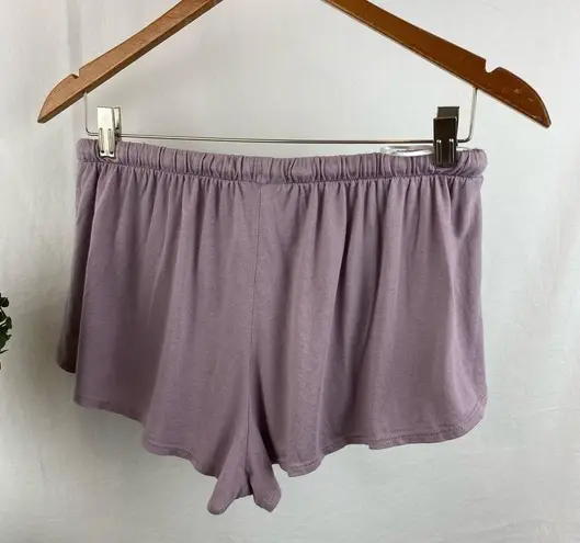 Cosabella Lavender & White Soft Shorts L