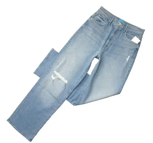 NWT Mother Superior High Waisted Tunnel Vision Sneak in Sippin Sweet Tea Jean 30