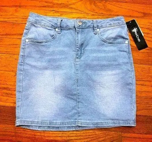 Bebe New Skirt Denim BEBÉ