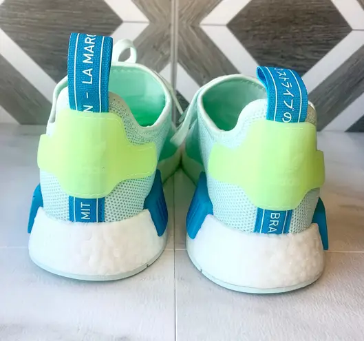 Adidas Nmd R1 Running Sneakers Aqua Tiffany Blue Women s Size 7 110 From Thrifty