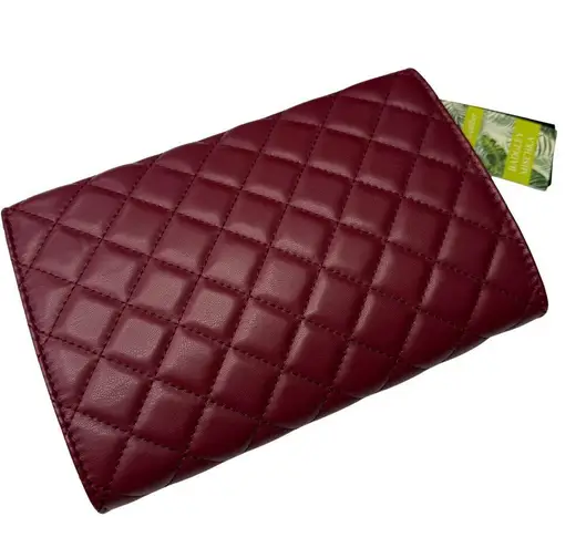 Badgley Mischka Diamond Quilted Convertible Crossbody Bag Cocktail Clutch Purse