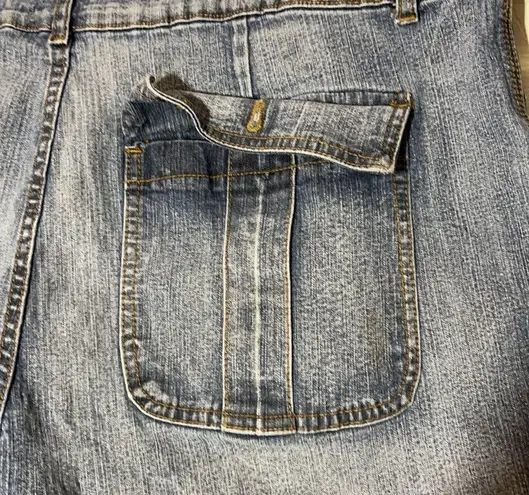 Zana Di Flat Front High Rise Denim Shorts 18