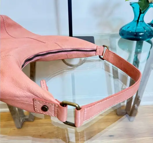 AMERICAN LEATHER CO Pink Salmon Hobo bag