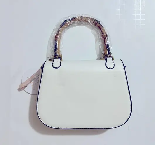 MORE TO COME Hayes Bag in Cream New Womens Clutch Crossbody Evening White