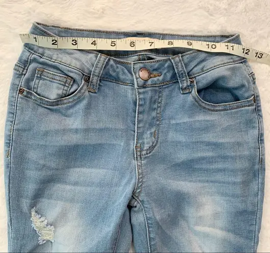 Encore jeans Distressed Skinny Ankle Jeans Size 0