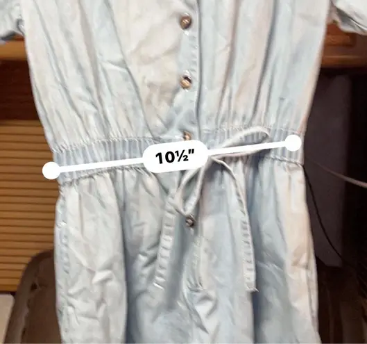 Women's Studio Wear Petite Romper Size PS Blue