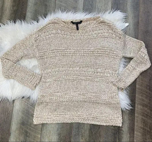 BCBGMAXAZRIA  Mixed Stitch Sweater Size XXS