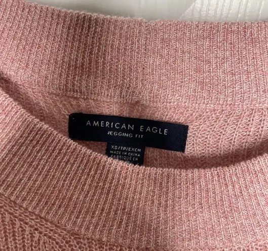 American Eagle  jegging fit striped sweater