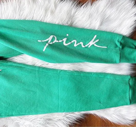 💖PINK Apple Green Sweat Pants💖 Size XS